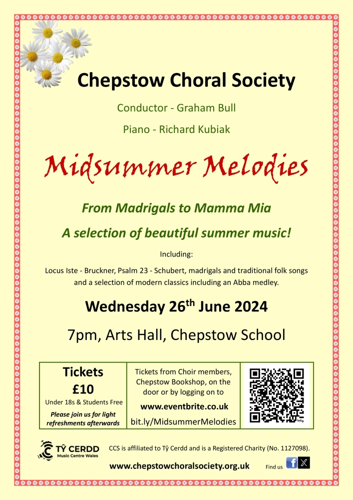 <br />
<b>Notice</b>:  Undefined offset: 3 in <b>/var/www/vhosts/chepstowchoralsociety.org.uk/httpdocs/includes/events.php</b> on line <b>56</b><br />
Summer concert 2024
